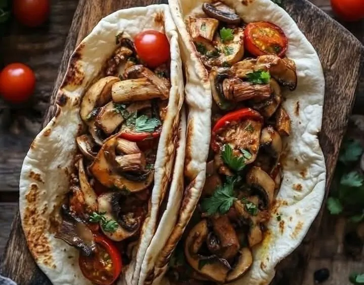 Mushroom Shawarama